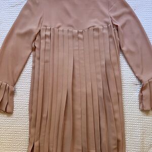 ASOS Pink Dress with Pleats